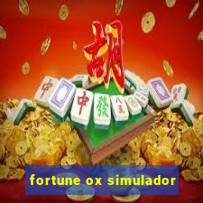 fortune ox simulador